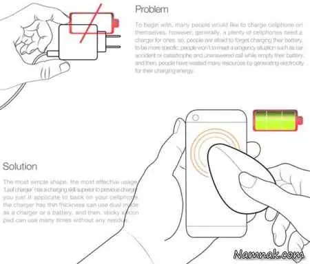 شارژ گوشی با فتوسنتز